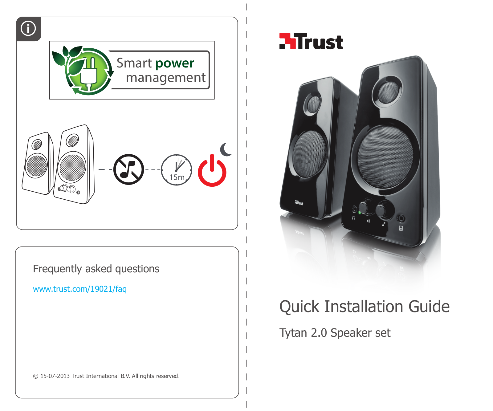 Trust 19021 Quick Installation Guide