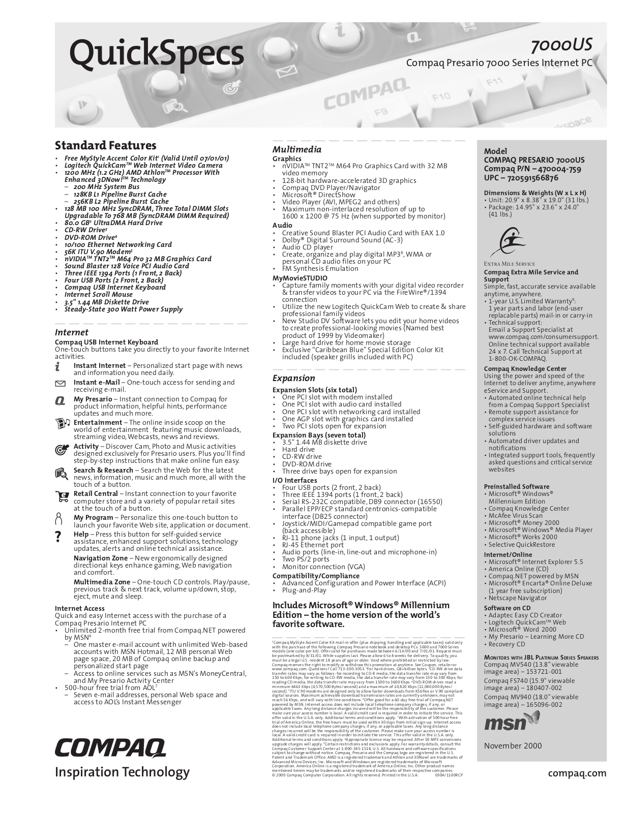 Compaq 470004-759 User Manual