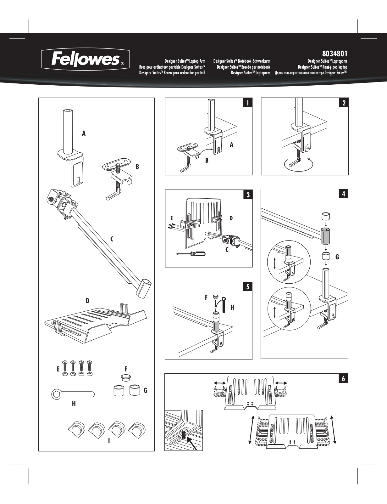 Fellowes 8034801 User Manual