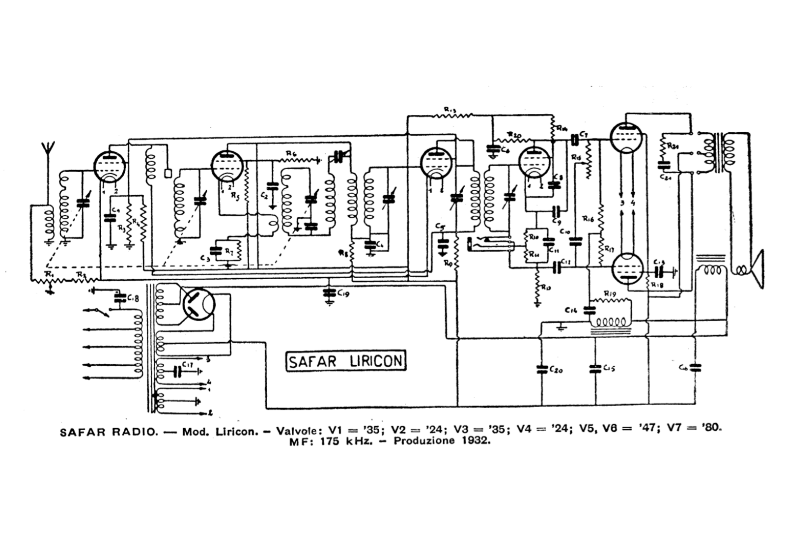 Safar liricon schematic