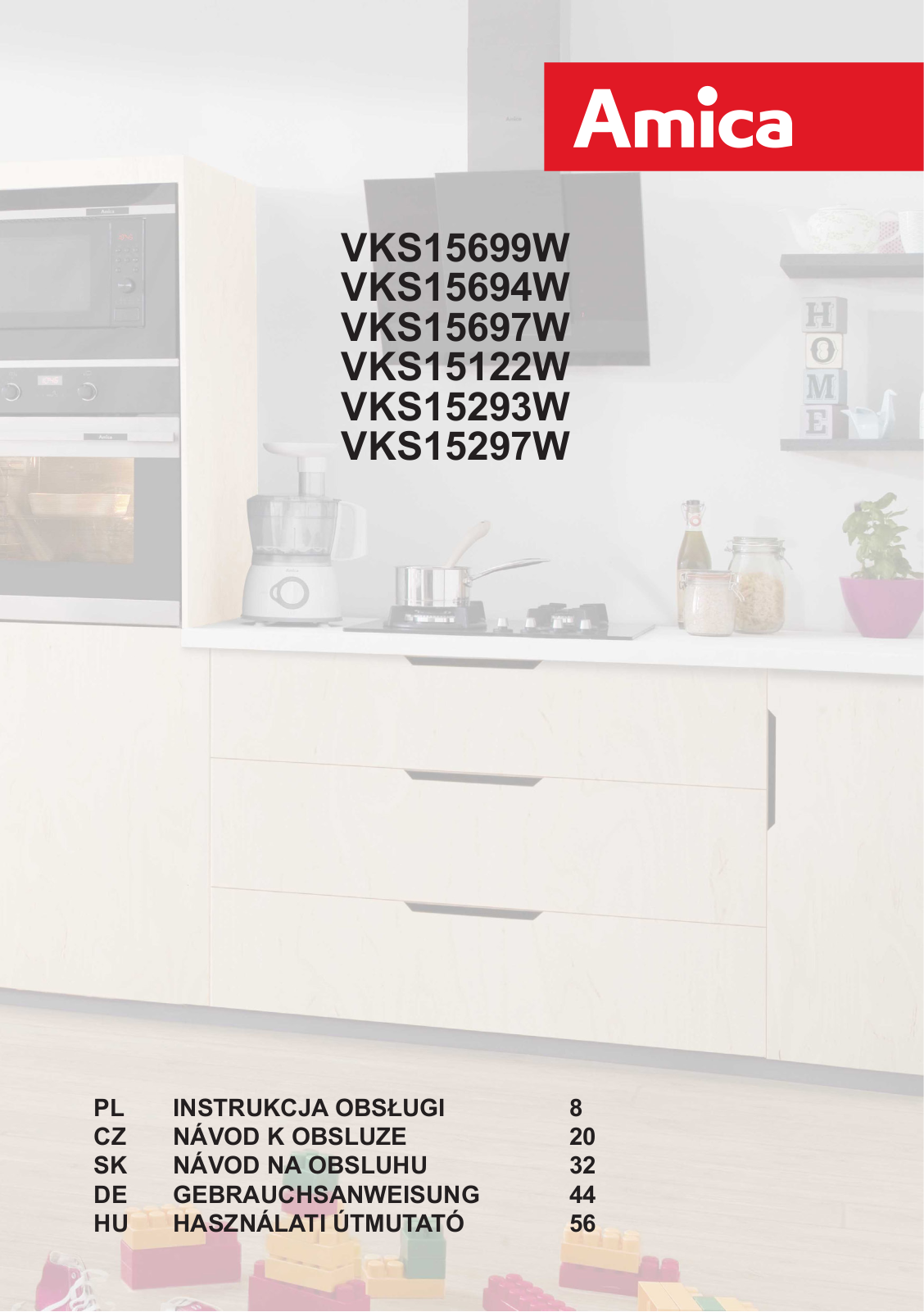 Amica VKS15699W User Manual