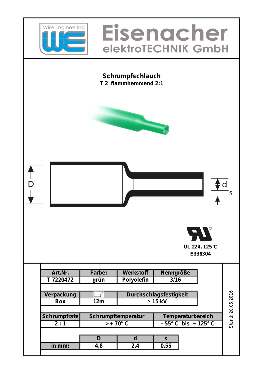 Datasheet SDB 4,8 GN Datasheet (FREI) - ManualMachine.com