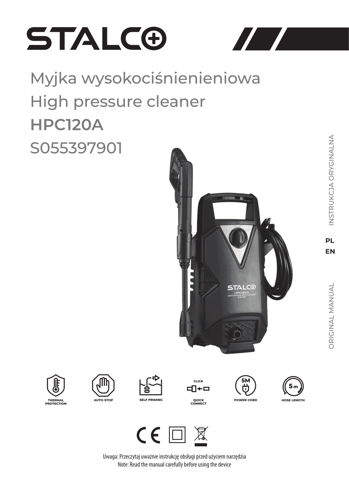 Stalco HPC120A User guide - ManualMachine.com