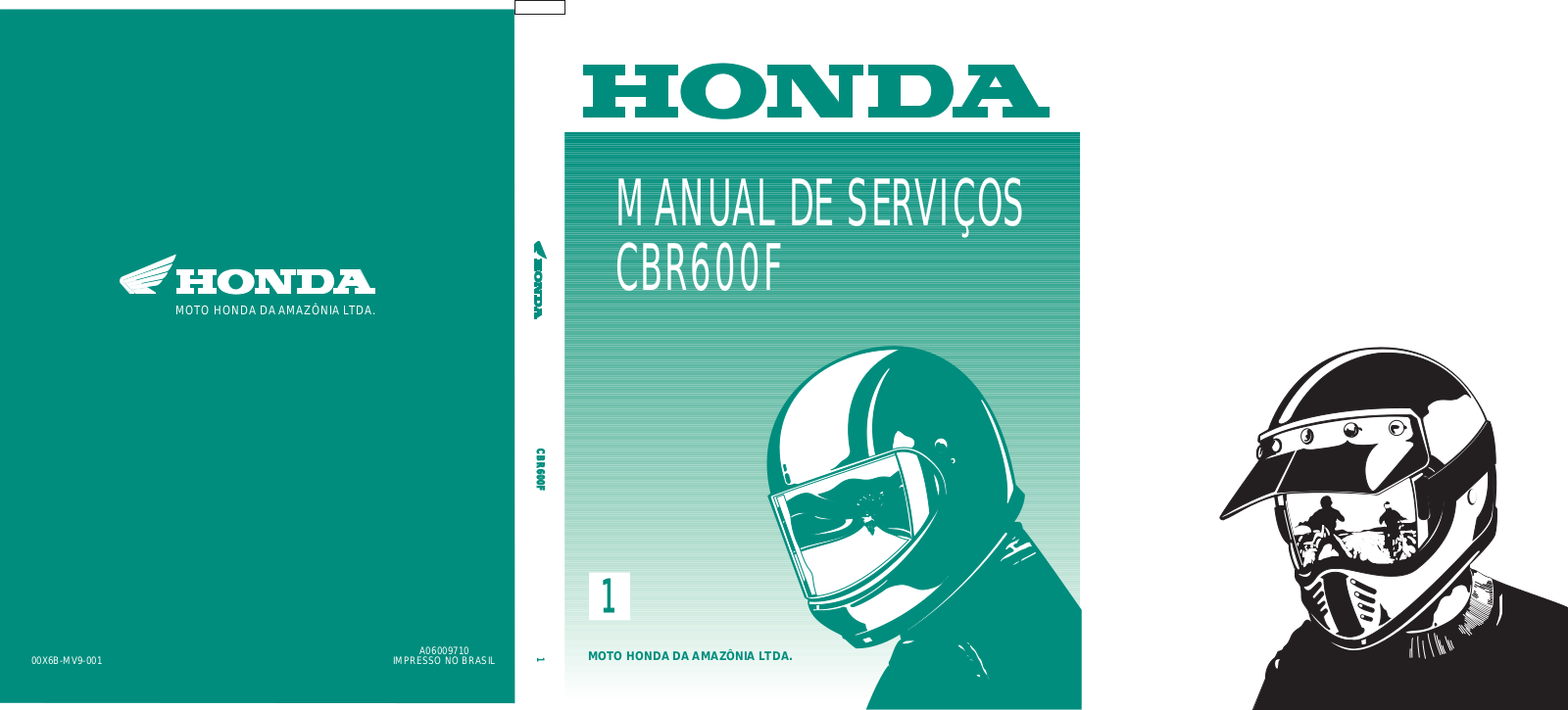 Honda CBR600F Manual de Serviços  CAPA