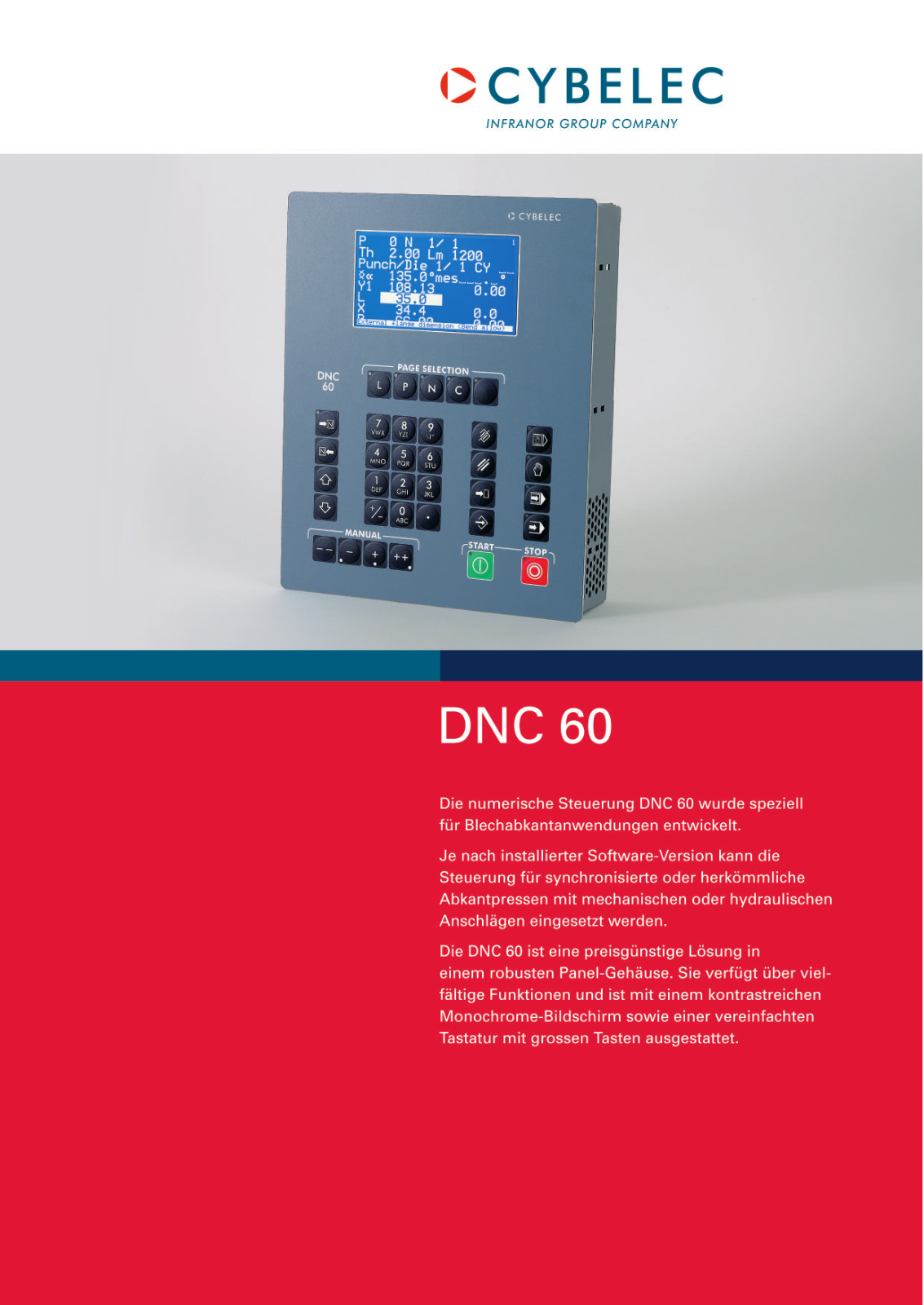 cybelec DNC60PS User Manual