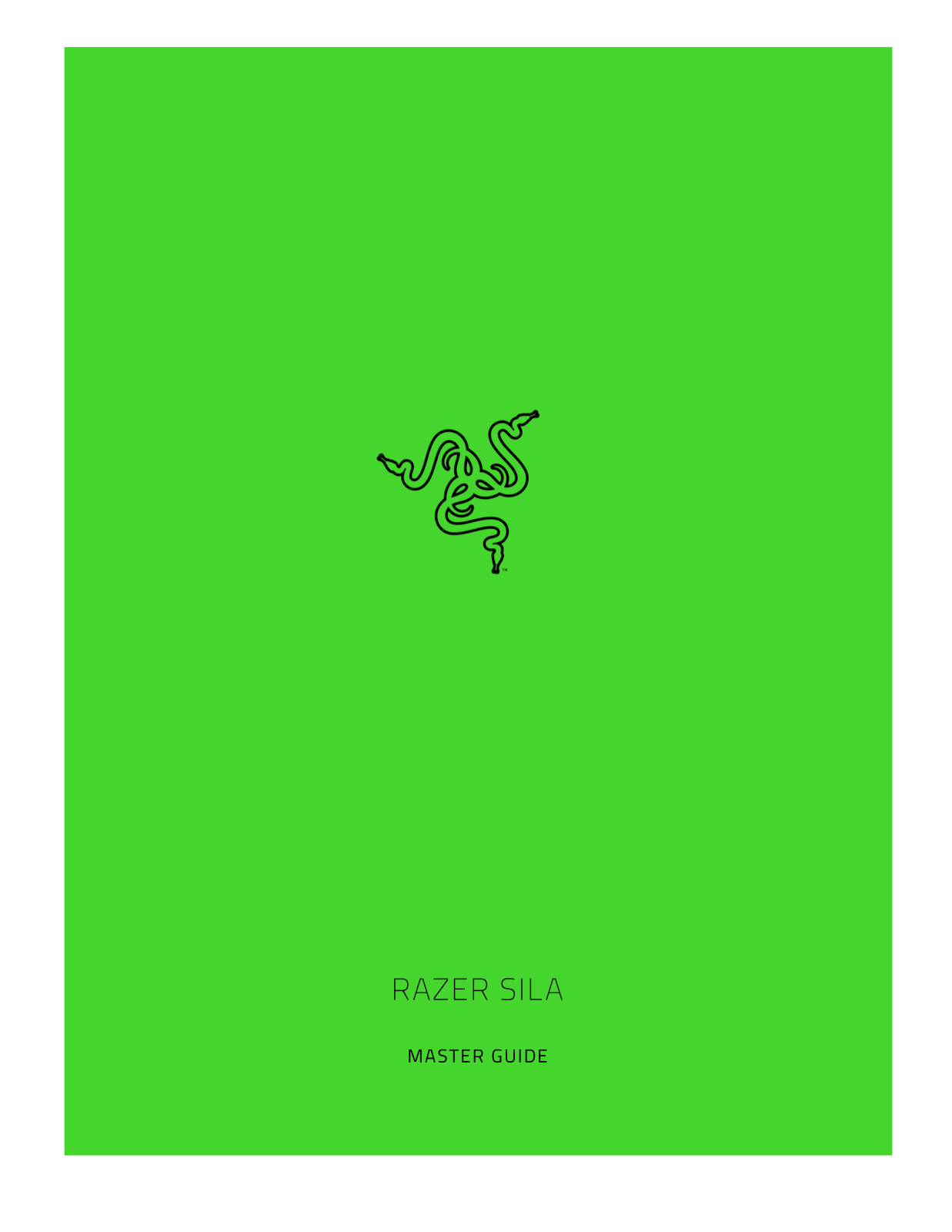 Razer Sila User Manual