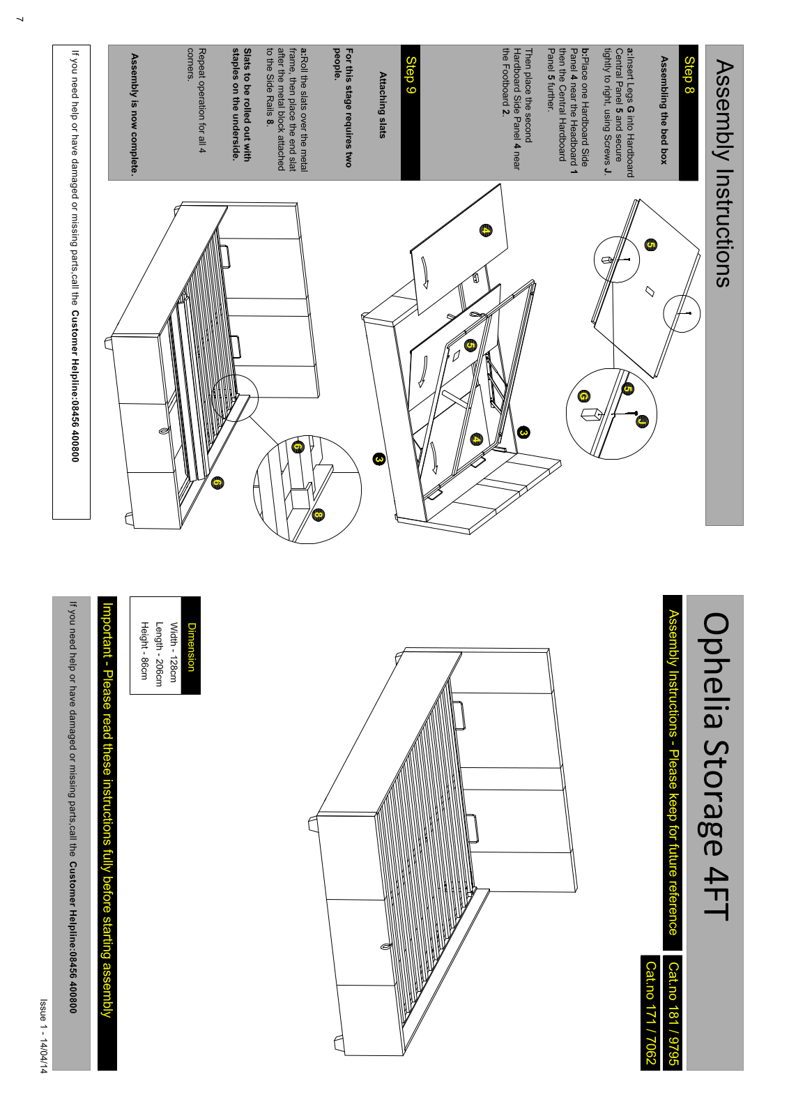 Hygena 171-7062 Instruction manual