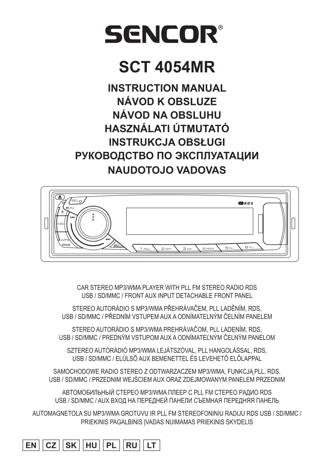 Sencor SCT 4054MR User Manual