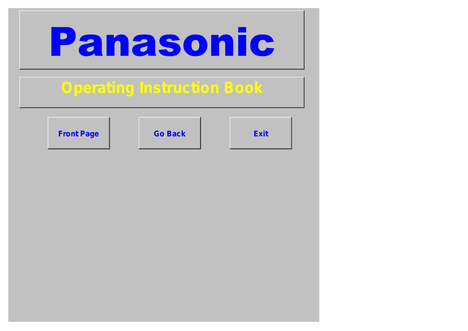 Panasonic TX-21AD2F Service Manual