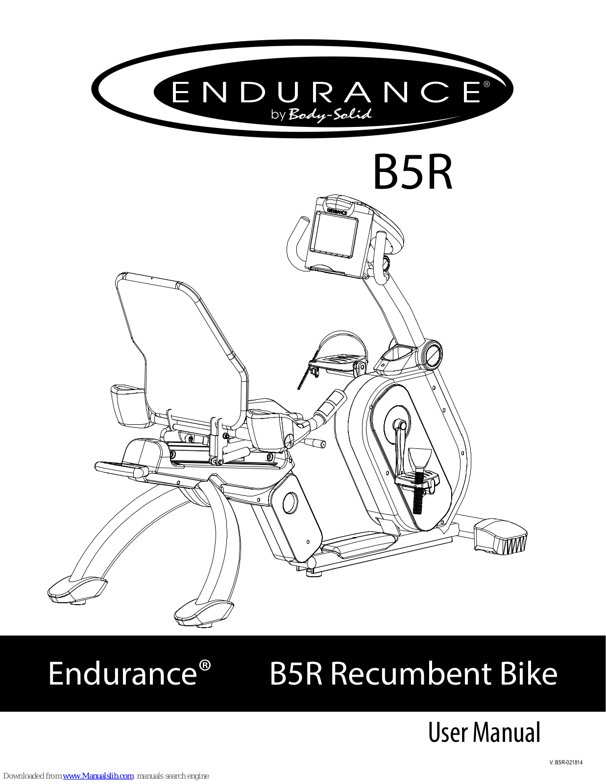 Body Solid Endurance B5R User Manual