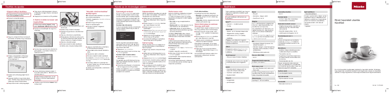 Miele CVA 7840, CVA 7845 User manual