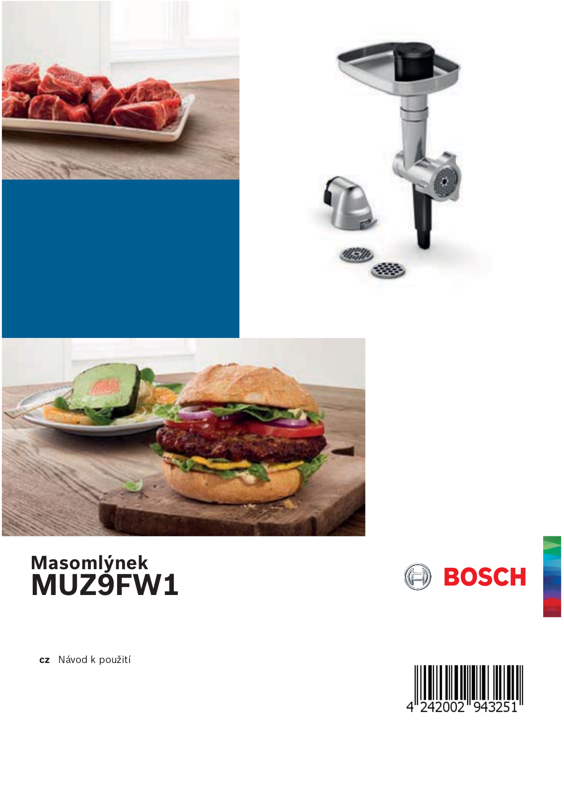 Bosch MUZ9FW1 User Manual