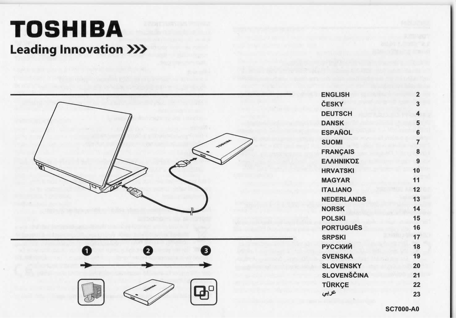 Toshiba HDTC705EW3AA User Manual