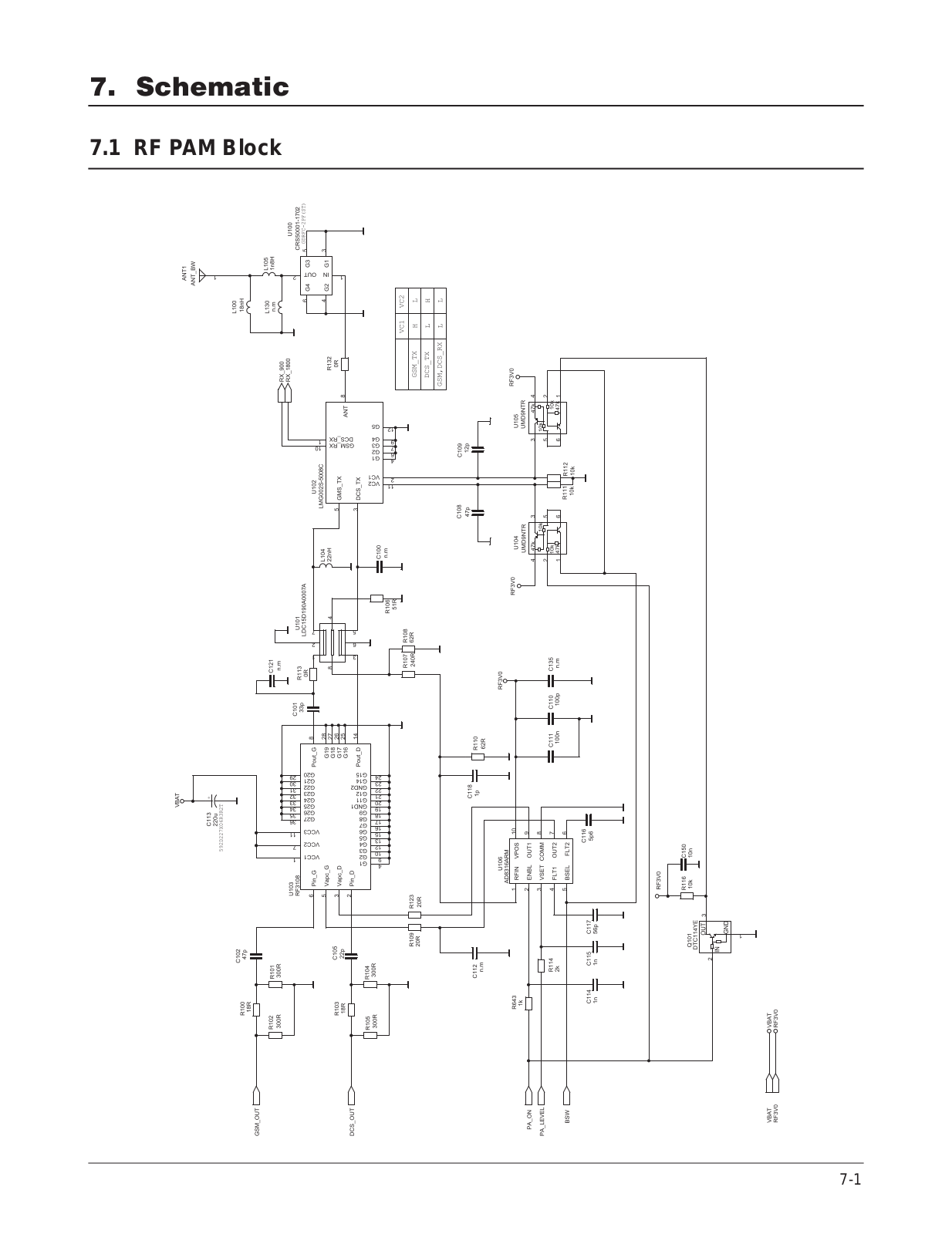 Vk Mobile VG207 Schematics