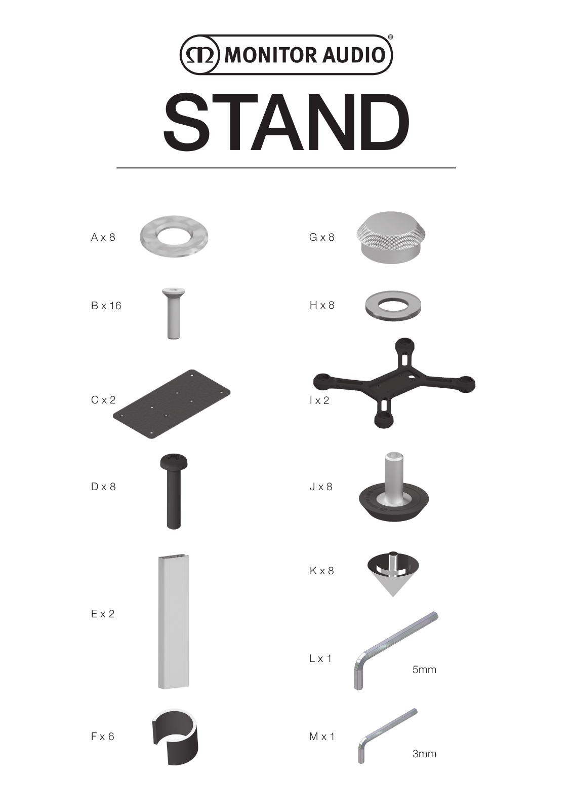 Monitor Audio Gold Stand User guide - ManualMachine.com