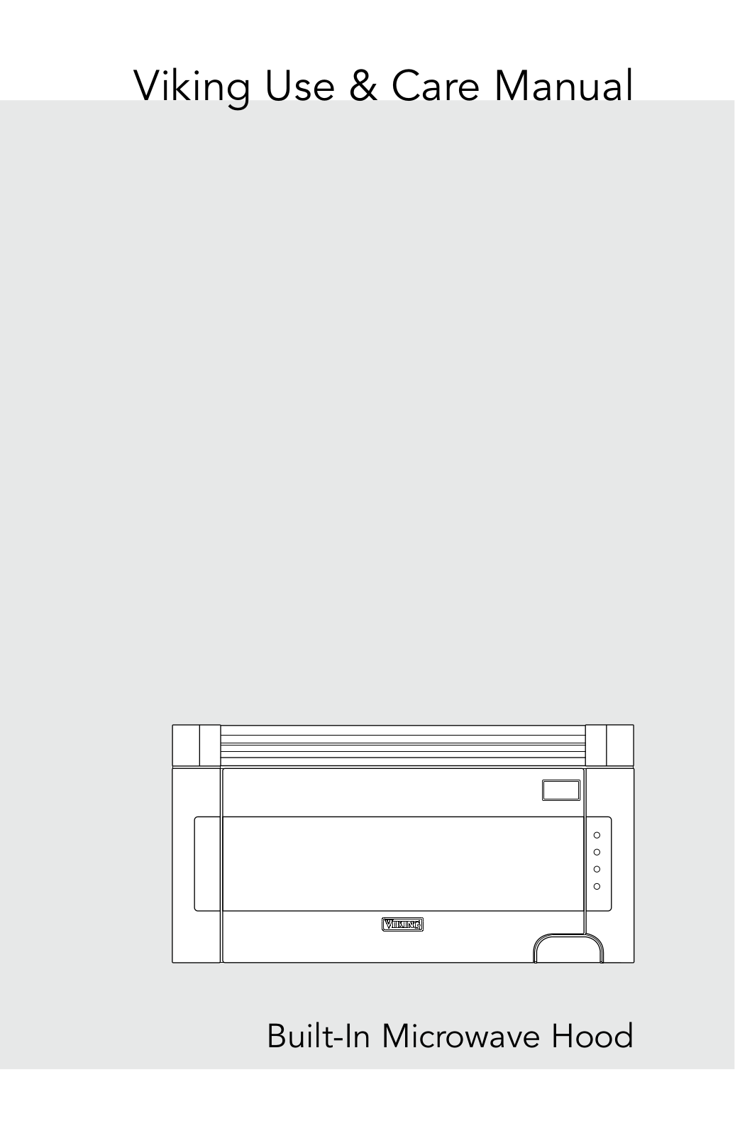 Viking F20974 User Manual