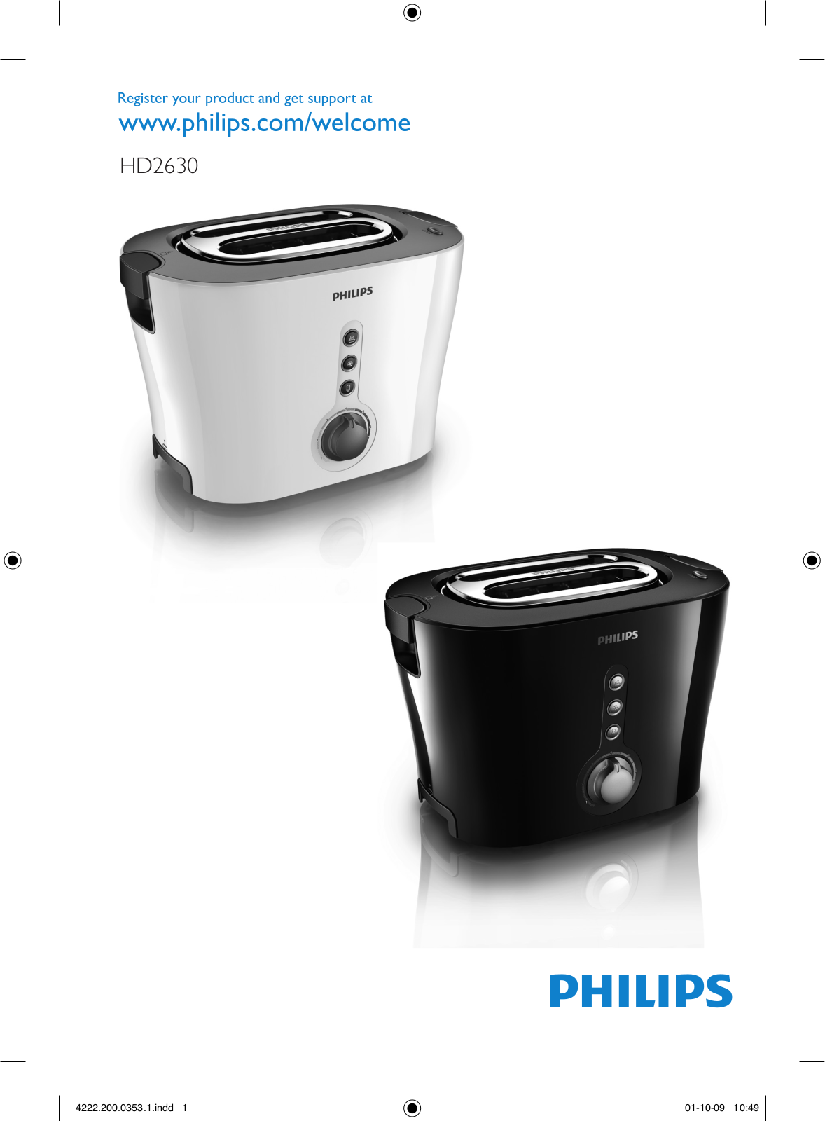 Philips HD2630/49 user manual - ManualMachine.com