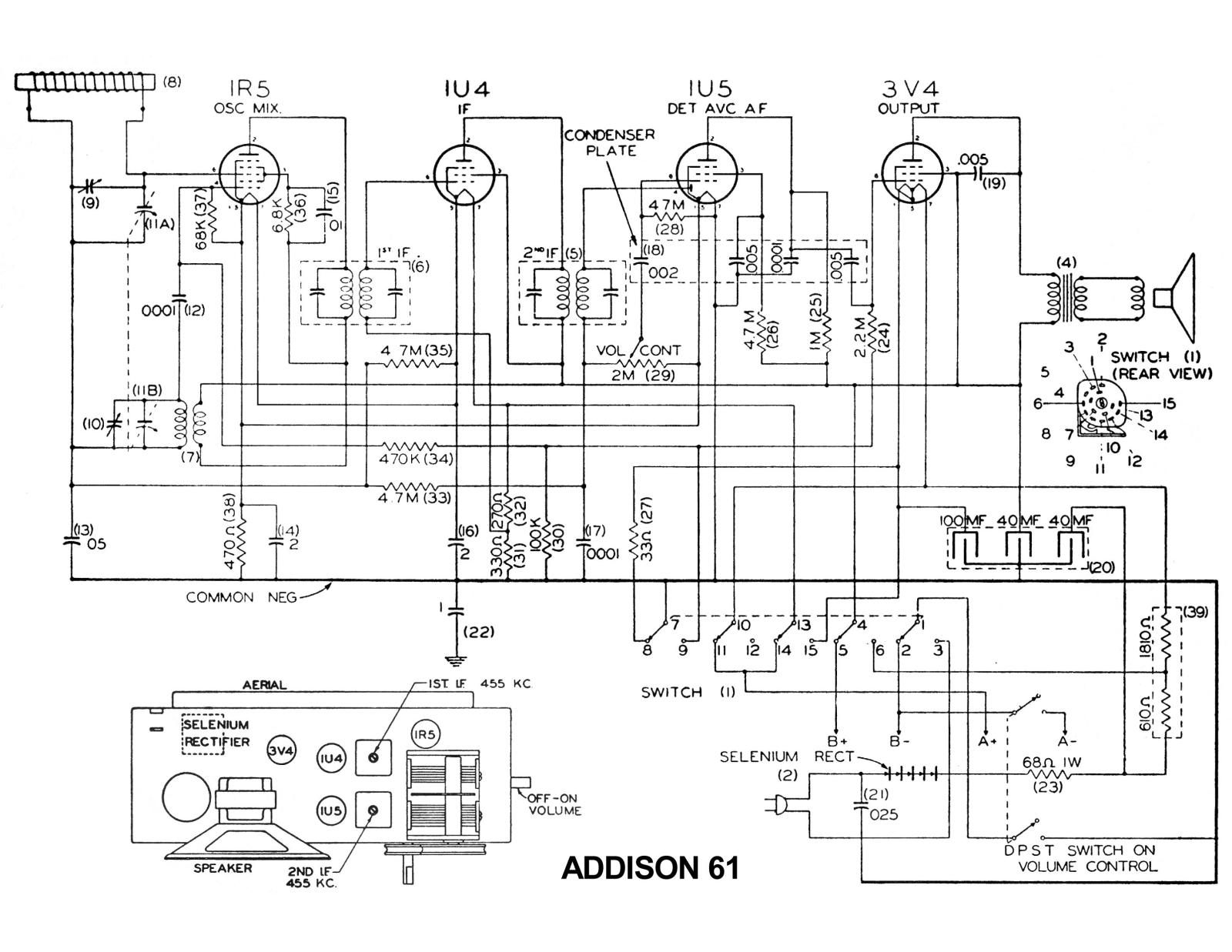 Addison 61 schematic