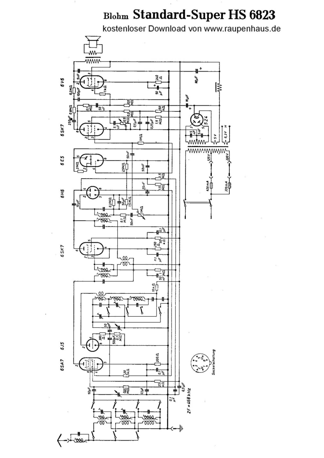 Other B Blohm-StandardSuperHS6823 Schematic - ManualMachine.com