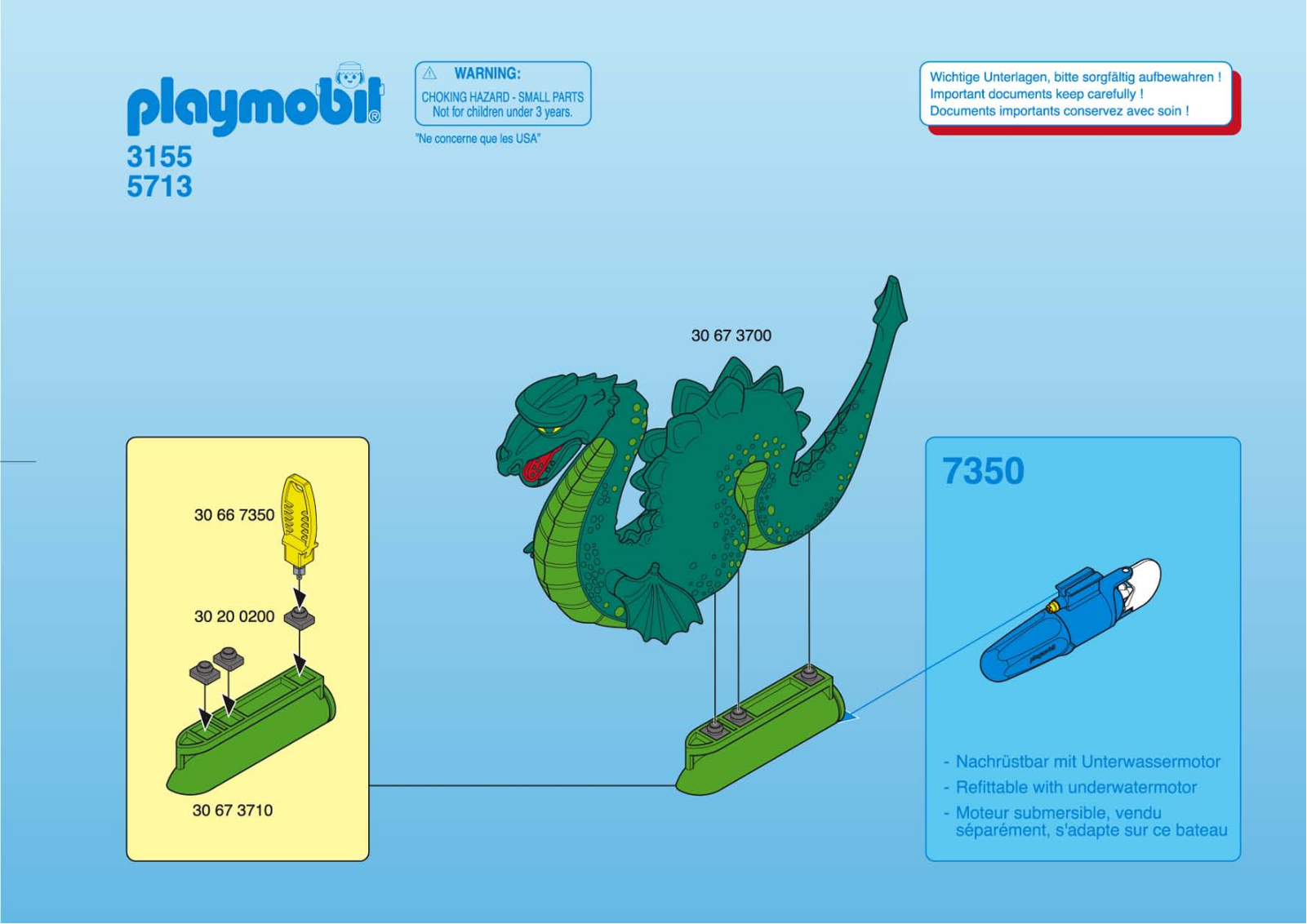 Playmobil 3155 Instructions