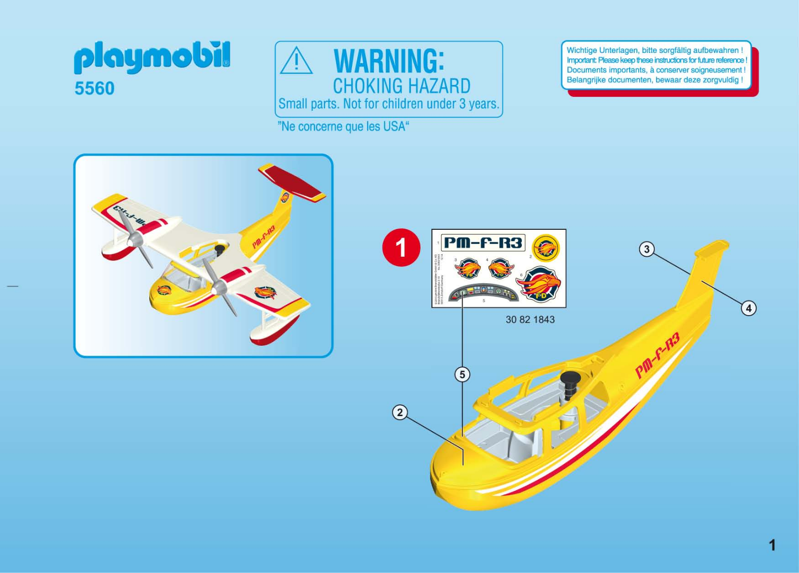 Playmobil 5560 Instructions