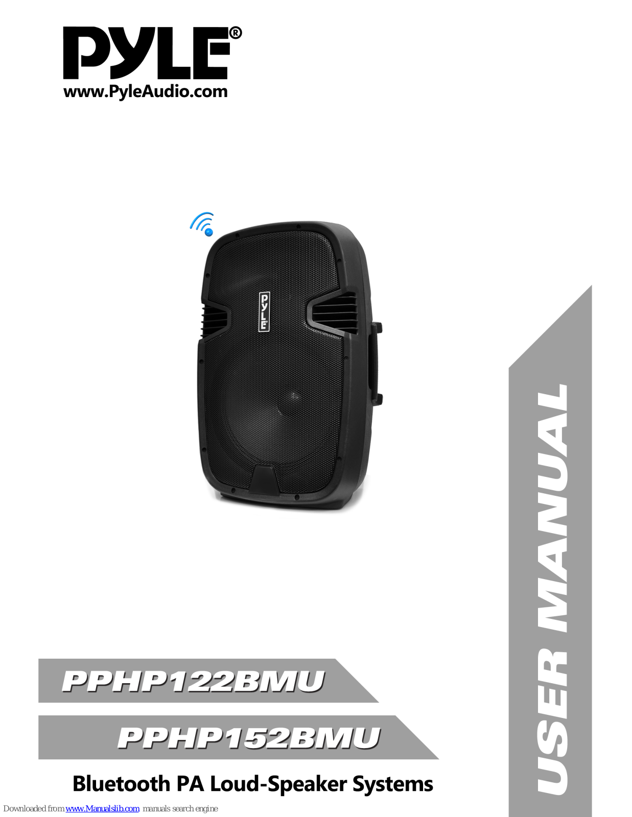 PYLE Audio PPHP122BMU, PPHP152BMU User Manual