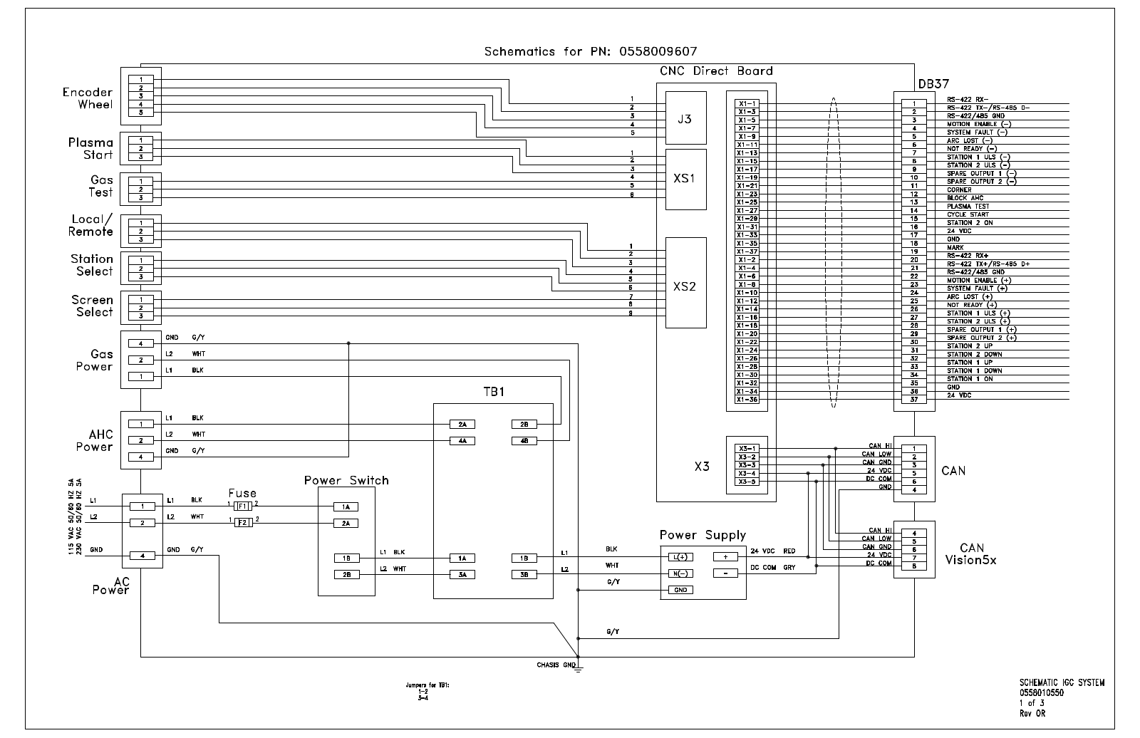 ESAB Schematic_Mech_Elec/m3 plasma Integrated Gas Control (IGC) System Instruction manual