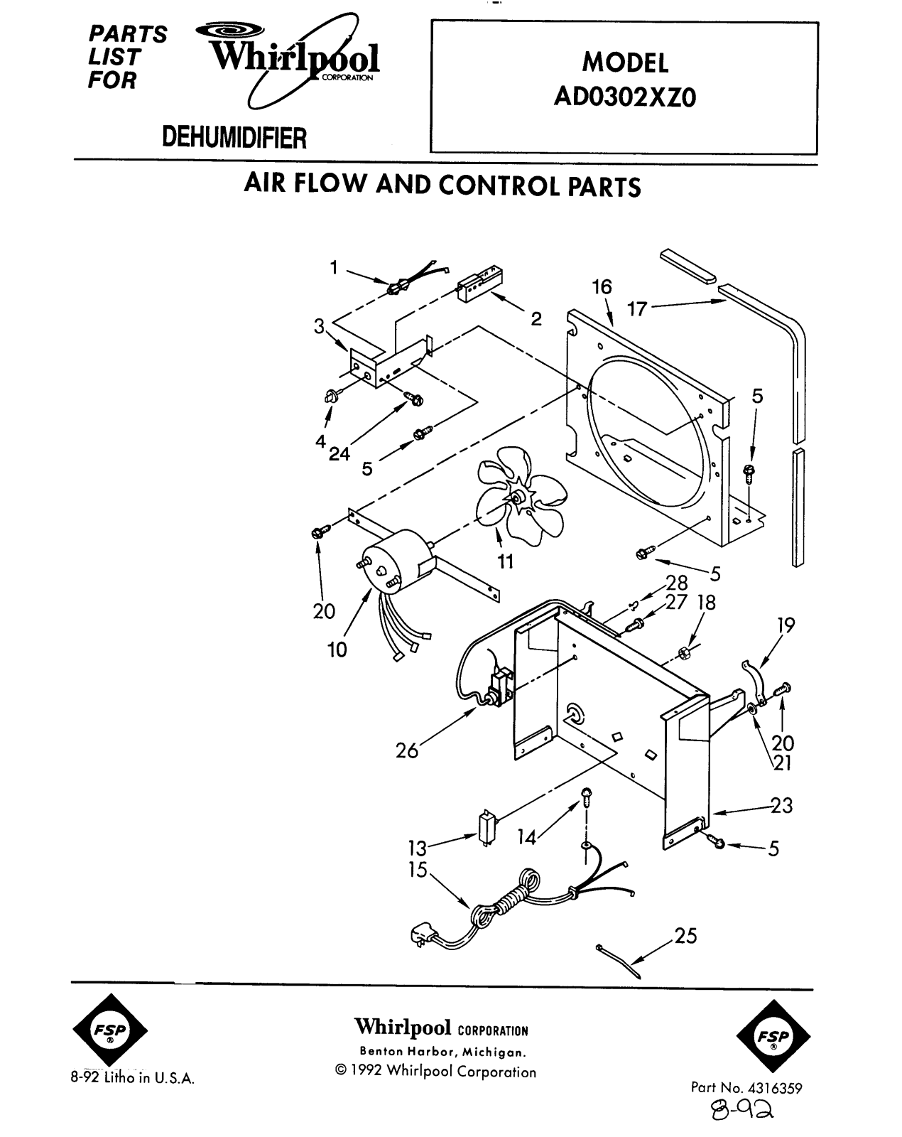 Whirlpool Ad0302xz0 Installation Template - ManualMachine.com