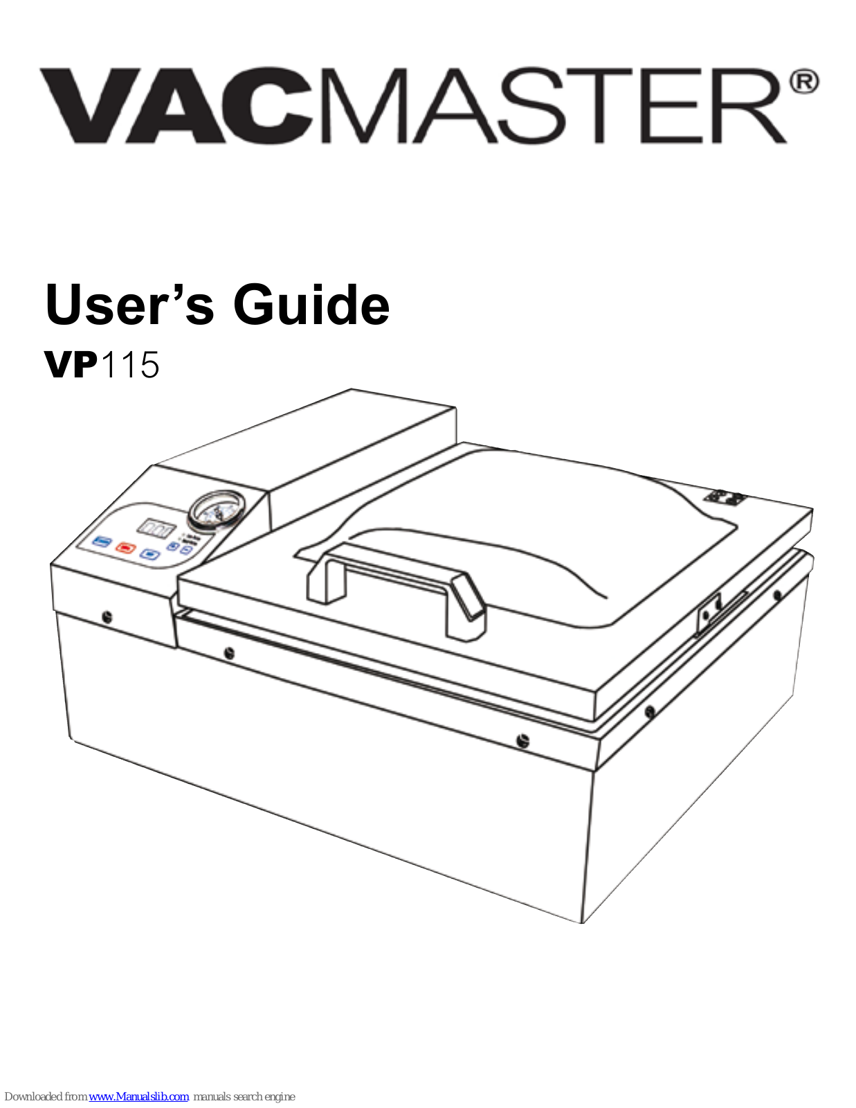 Vacmaster VP115, VP120 User Manual - ManualMachine.com