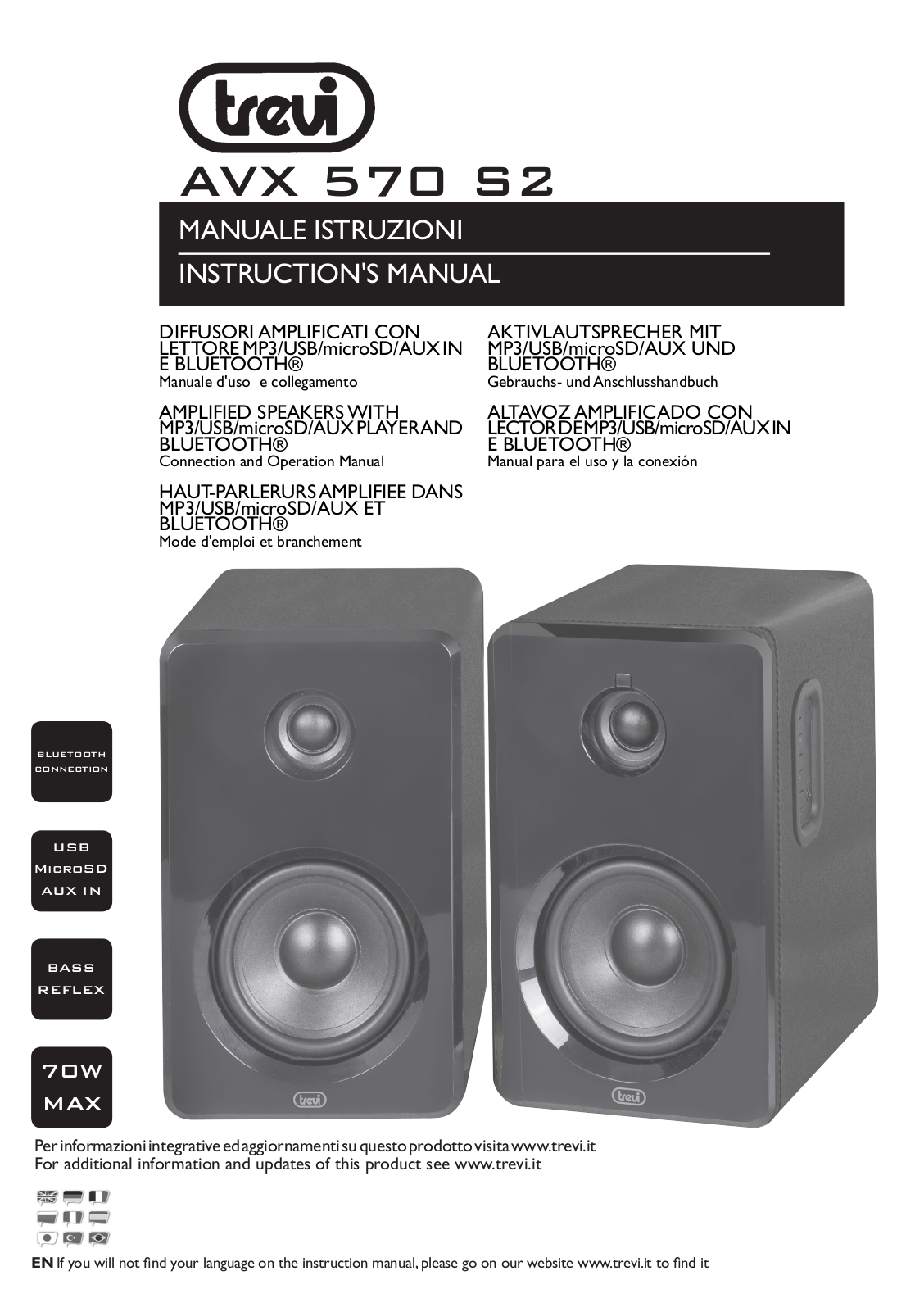 Trevi AVX 570 S2 User guide - ManualMachine.com