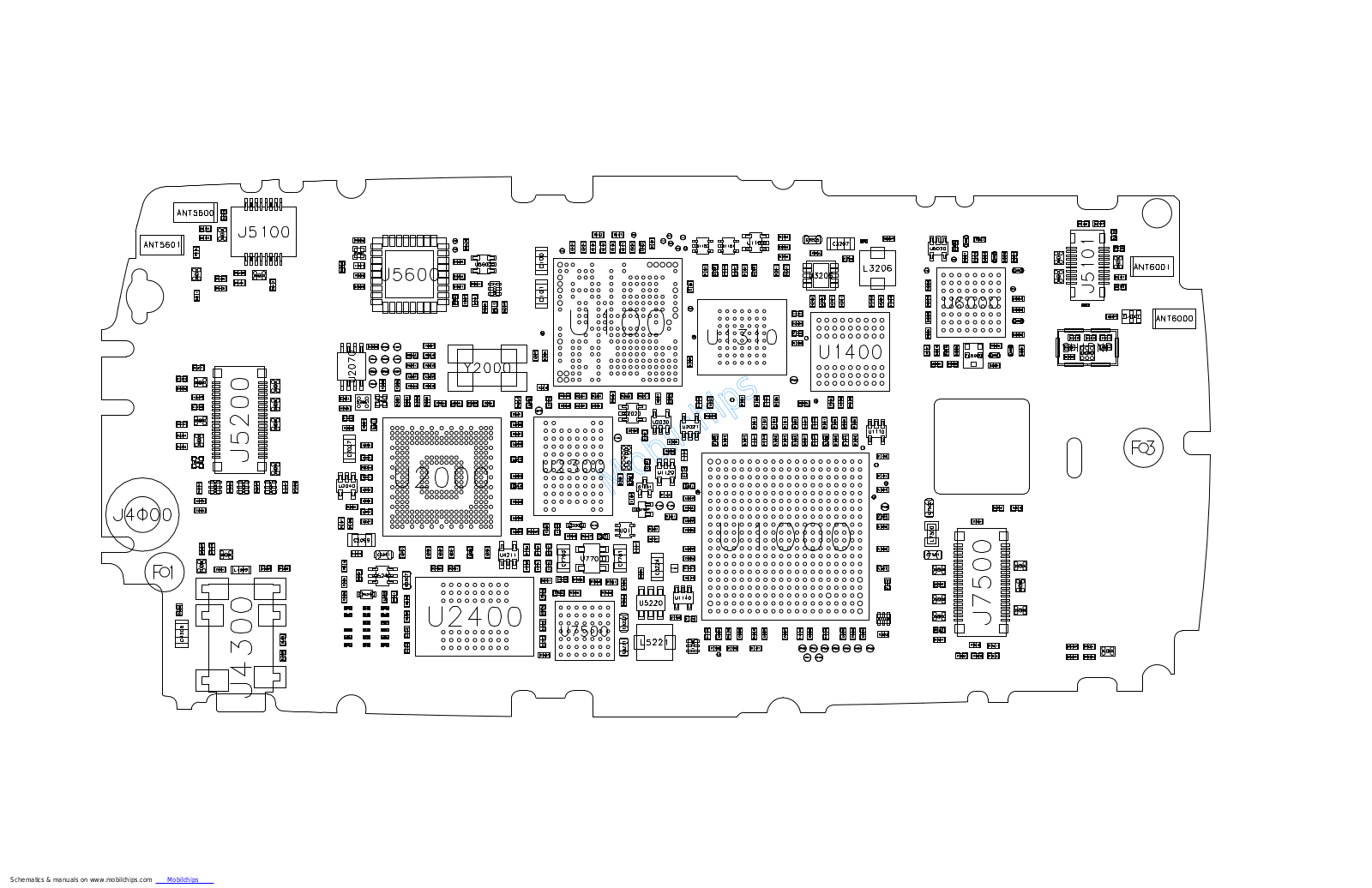 Motorola A1000 Schematic