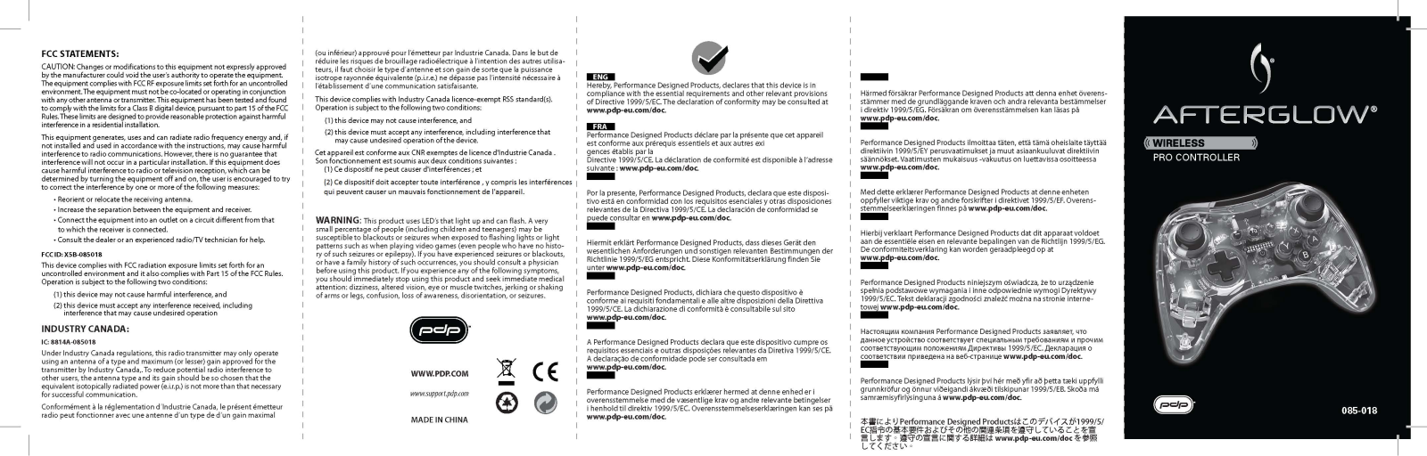 Performance Designed 085018 User Manual