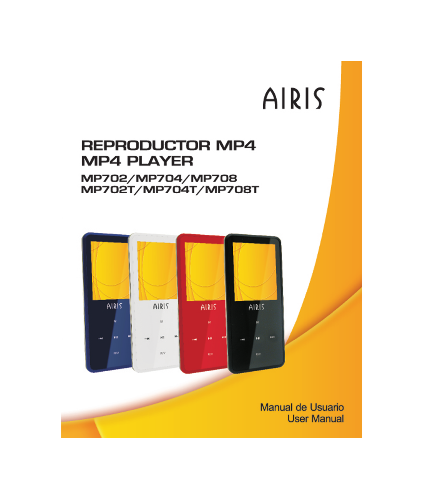 Airis MP702 Manual de Usuario