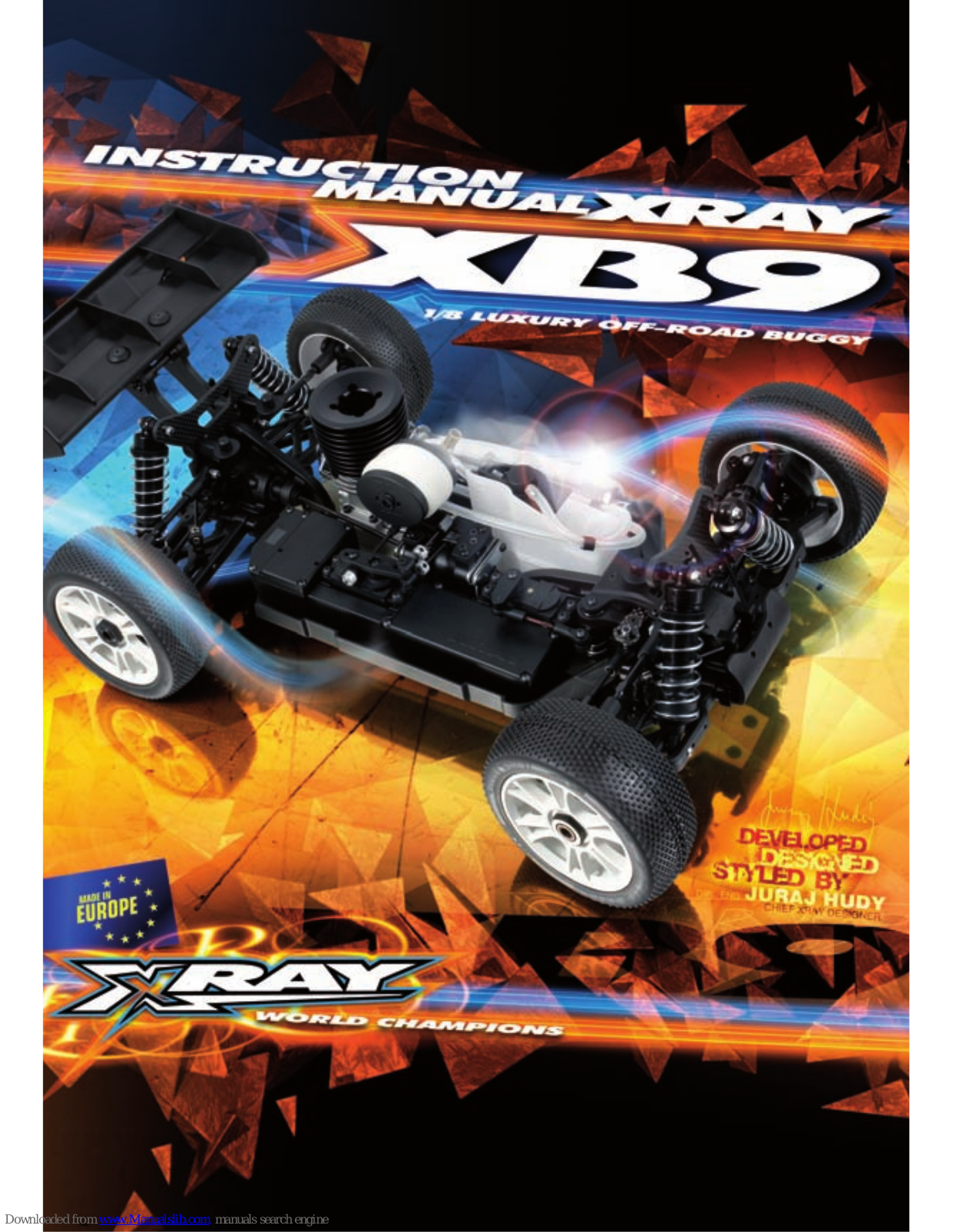 Xray XB9 Instruction Manual