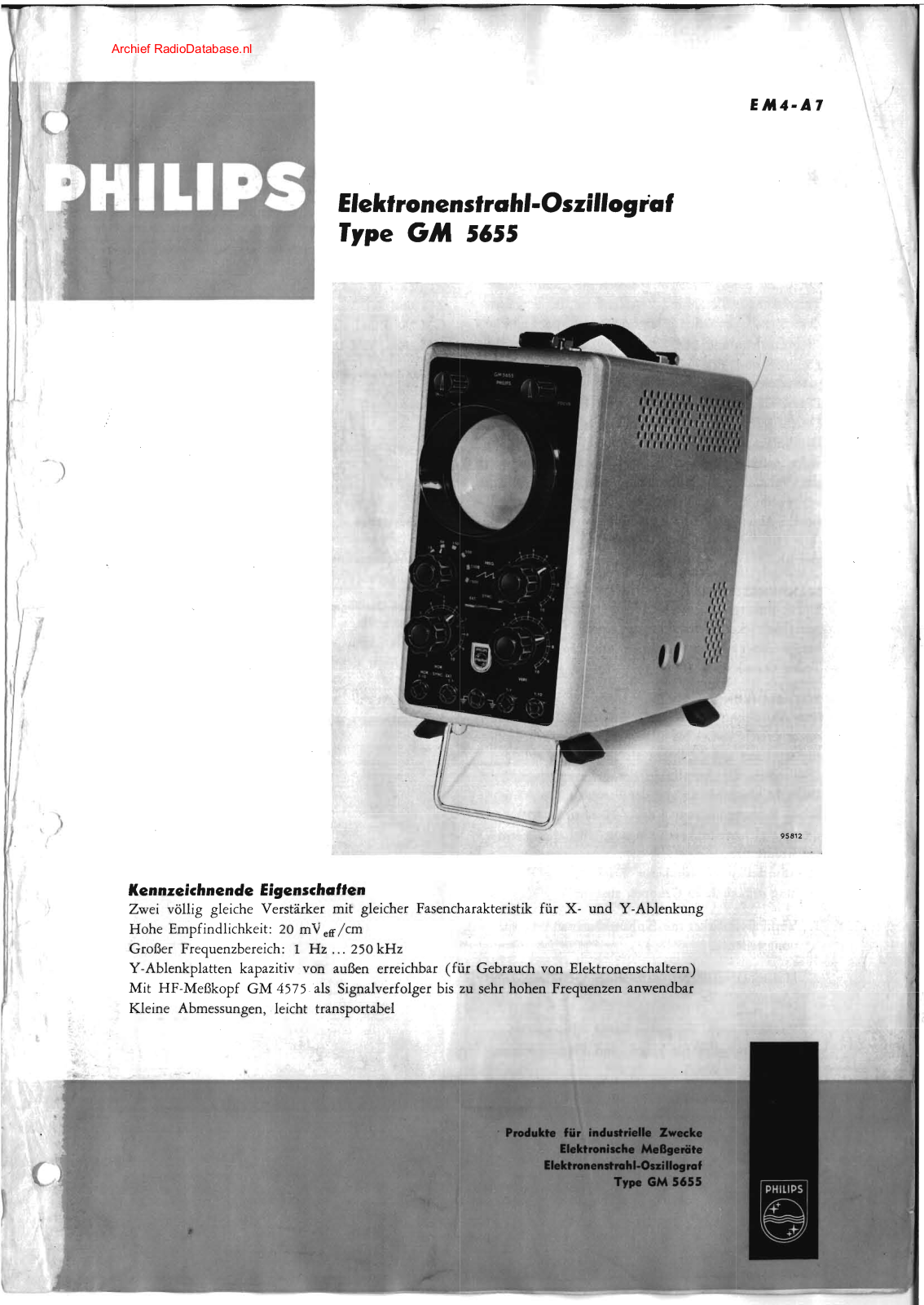 Philips GM5655 User Manual