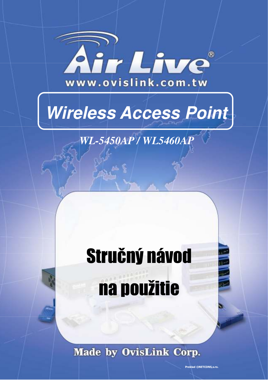 Ovislink AIR LIVE WL-5460AP, AIR LIVE WL-5450AP User Manual