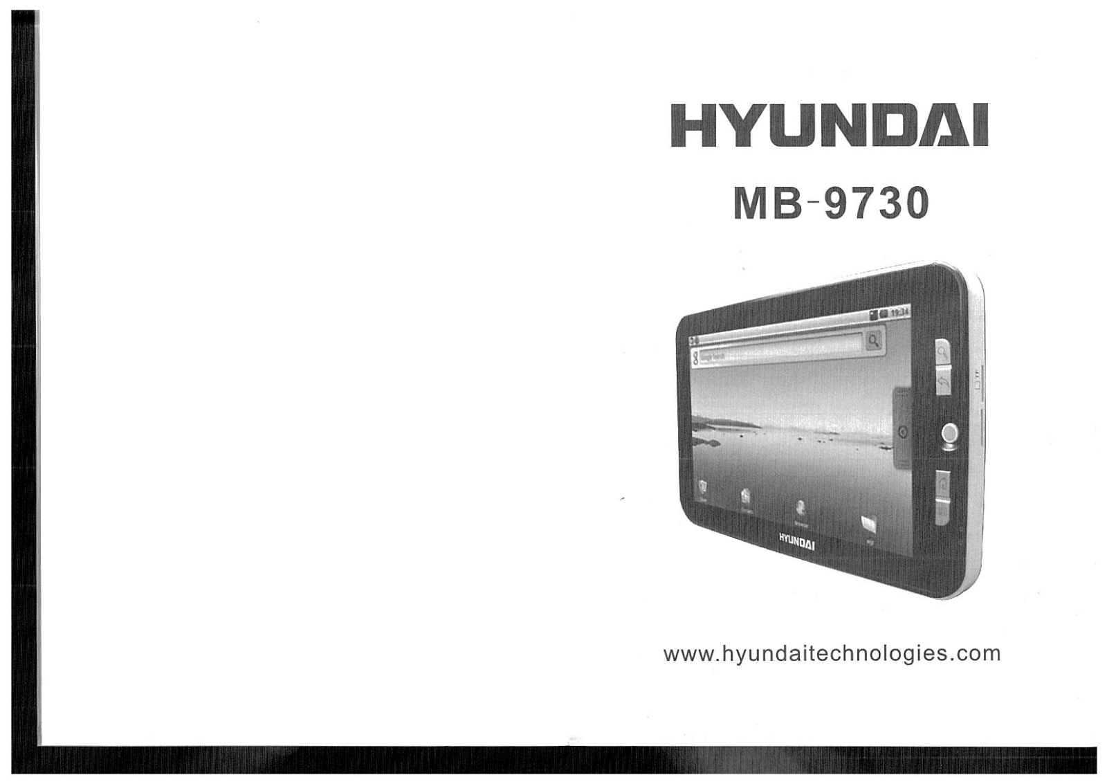 Hyundai MB-9730 User Manual