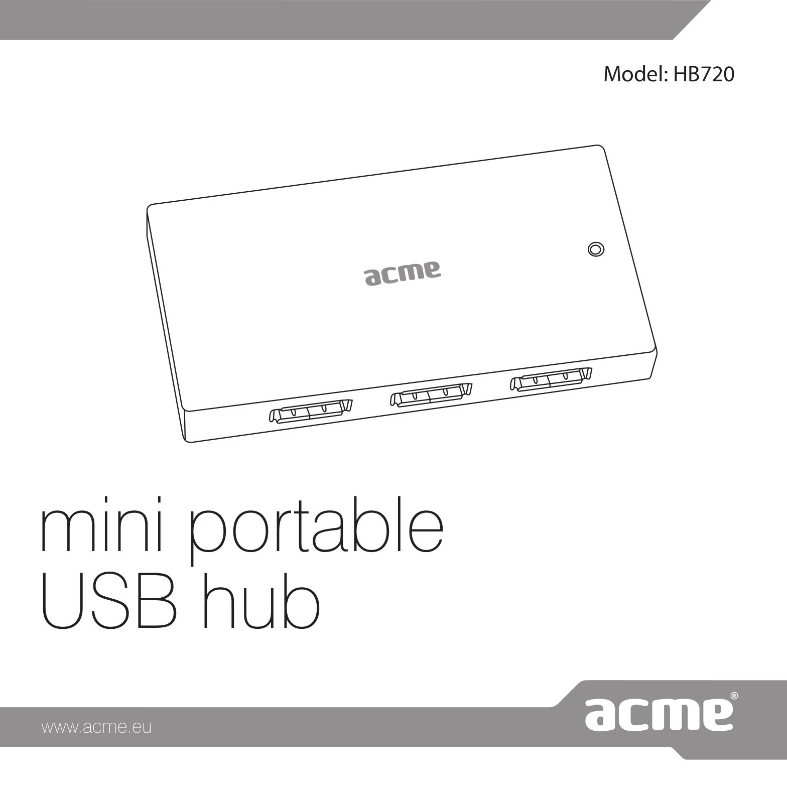 Acme HB720 User Manual