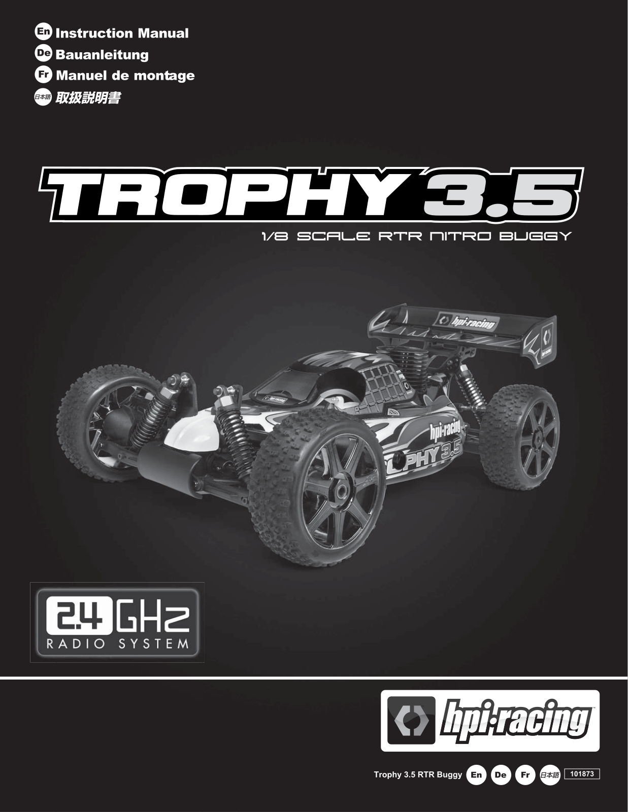 HPI Racing Trophy 3.5 User guide