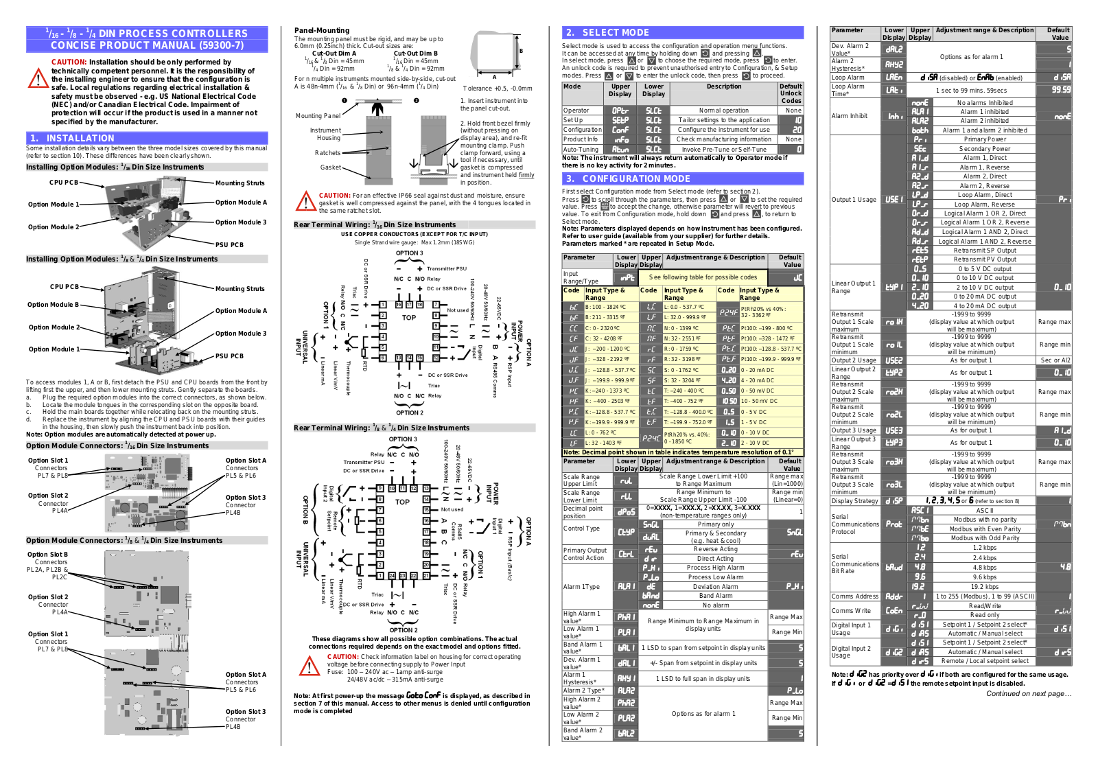 West 4100+, 6100+ Operating Manual