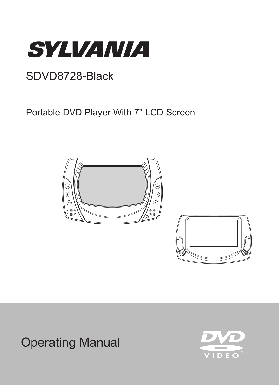 Sylvania SDVD8728 User Manual