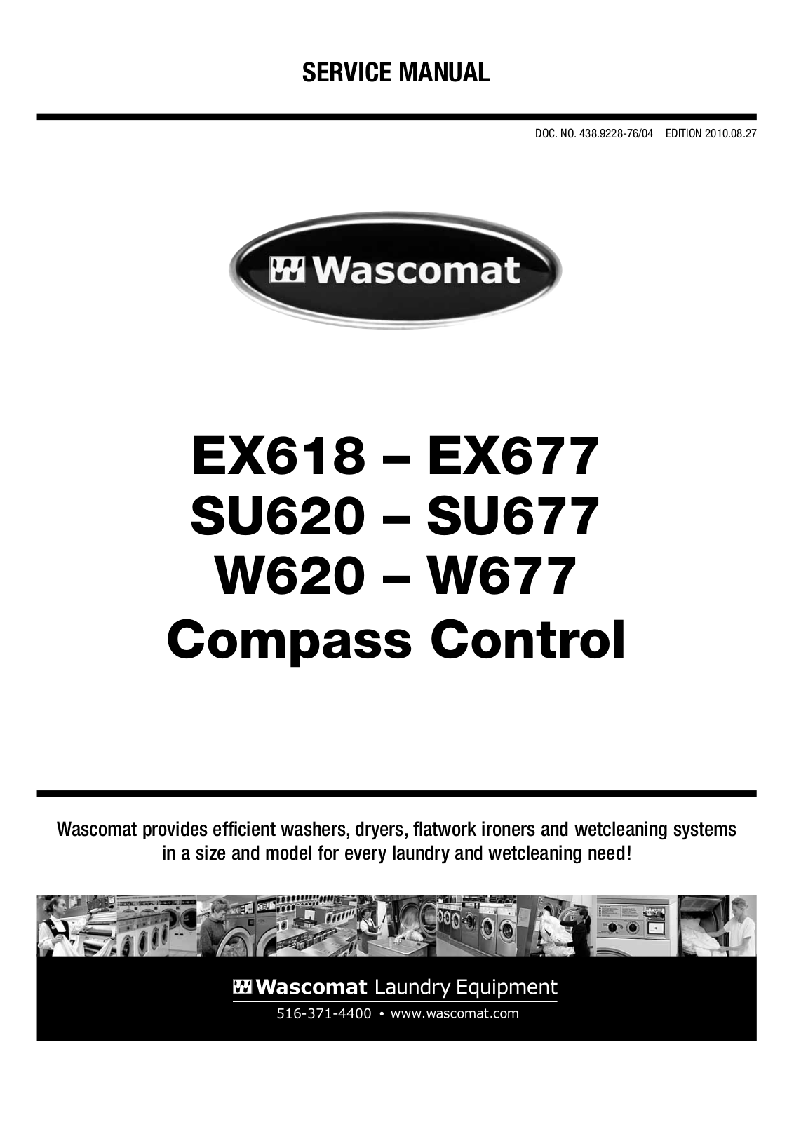 Wascomat EX618 Service Manual