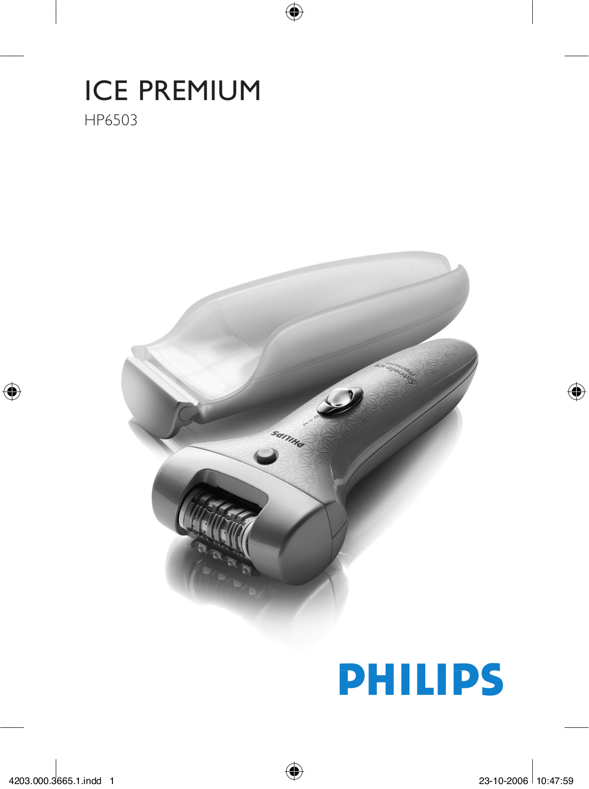 Philips Satinelle Depiladora User Manual