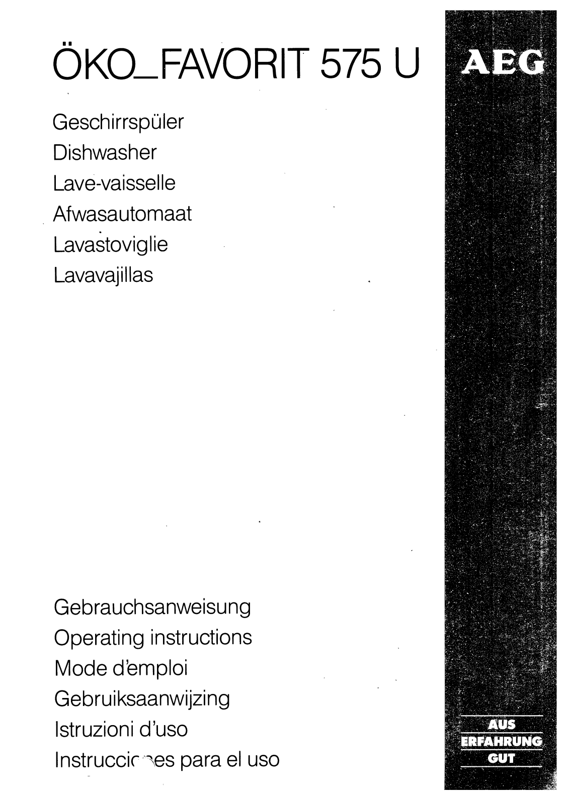 AEG-Electrolux FAV575U-D User Manual