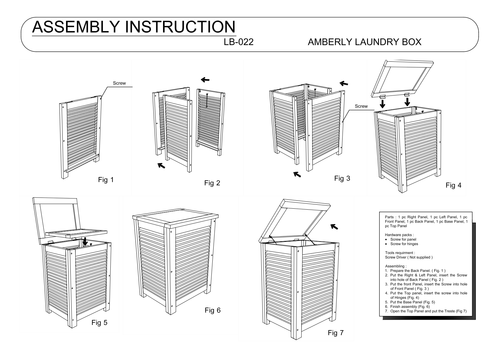 Anderson LB022 User Manual