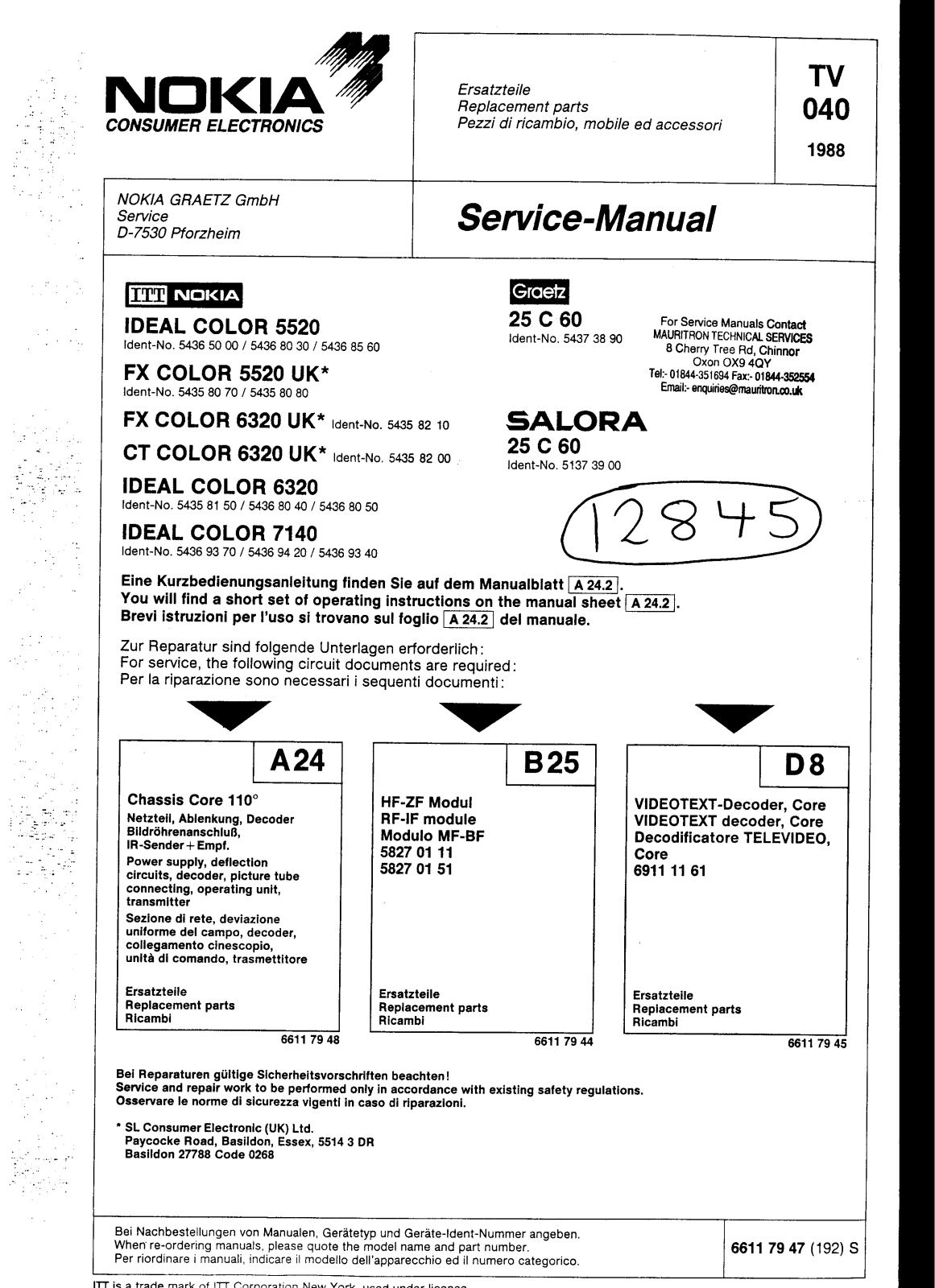 Nokia D 7530 User Manual