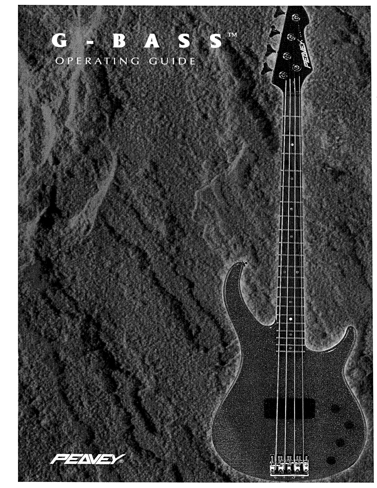 Peavey G - BASS User Manual