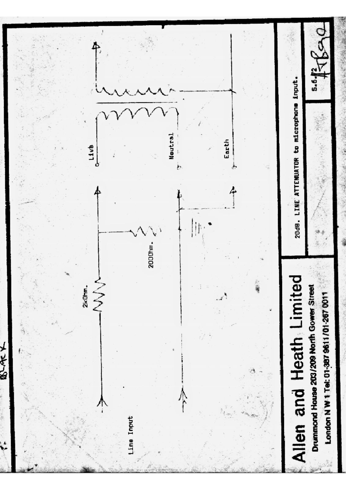 Allen Black Schematic