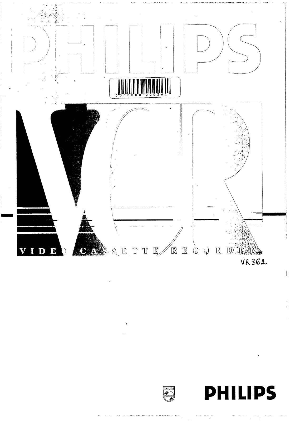 Philips VR362/39, VR362/01 User Manual