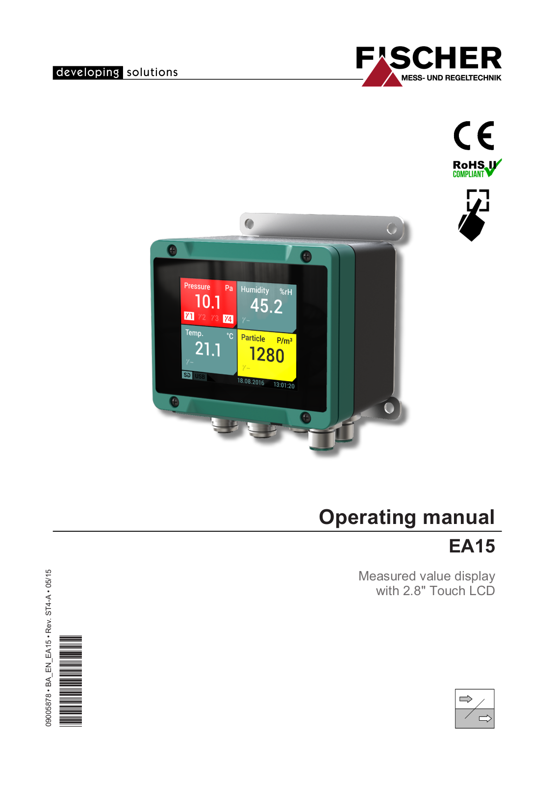 FISCHER EA15 Operating Manual